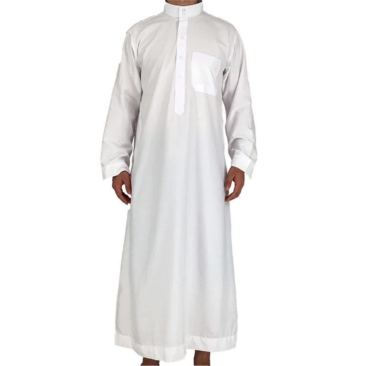 Белый Катар традиционный табе Арабский исламский мужской неделю халат оптом