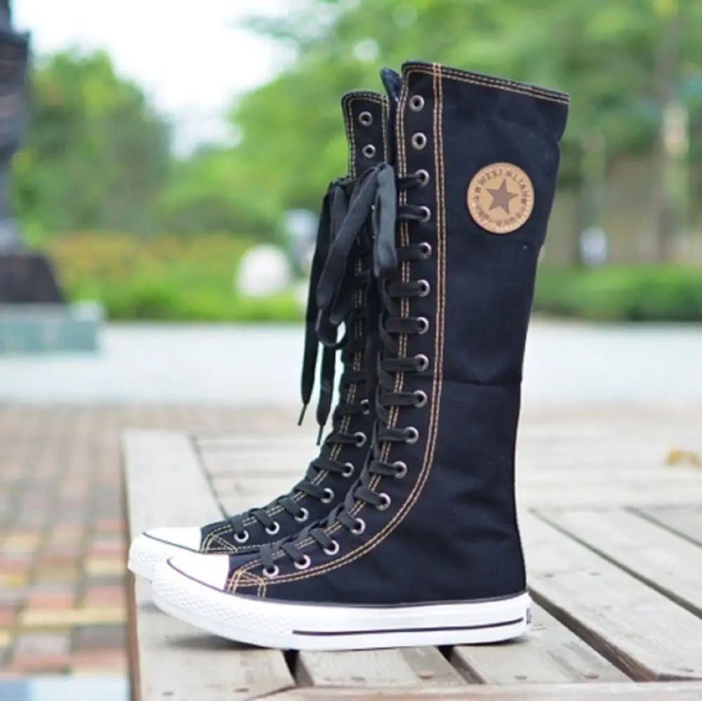 emo girl boots