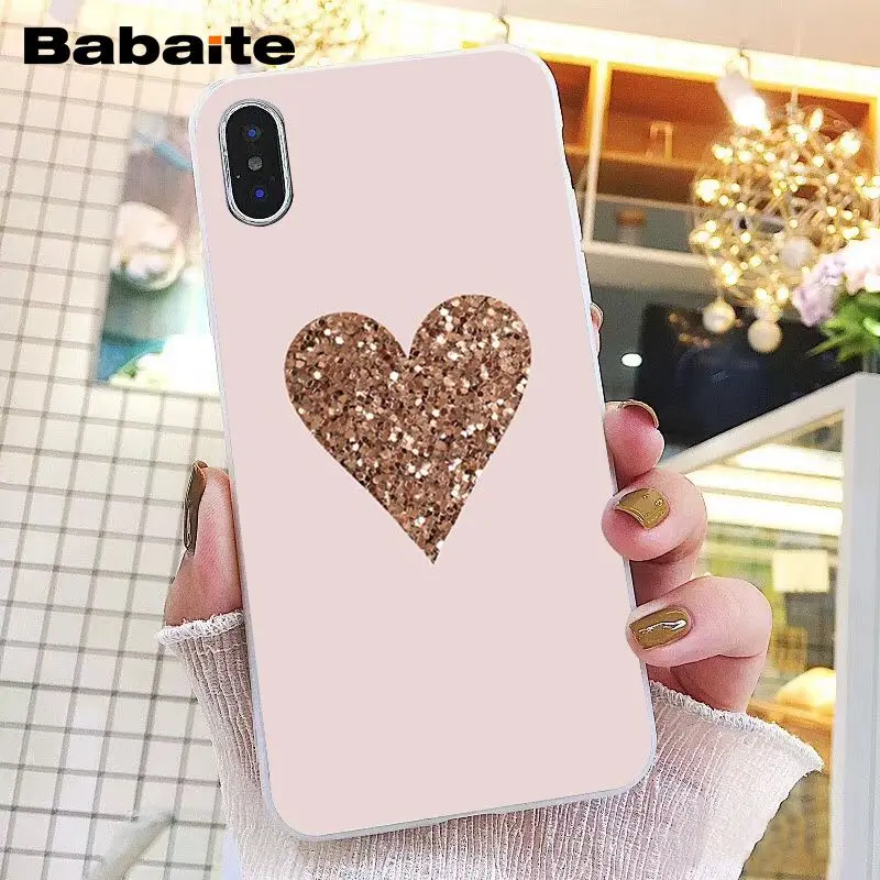 Gold Rose Glitter Love 