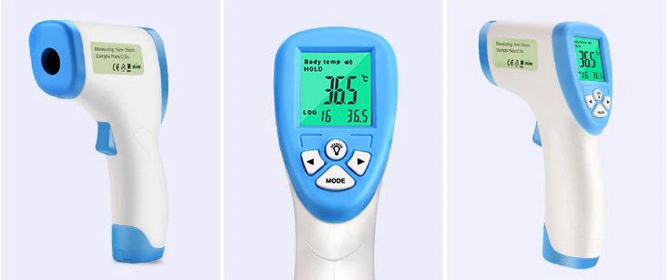 Цифровой инфракрасный лазерный термометр без прикосновения кожи цветные детские электронные многоцелевые термометры