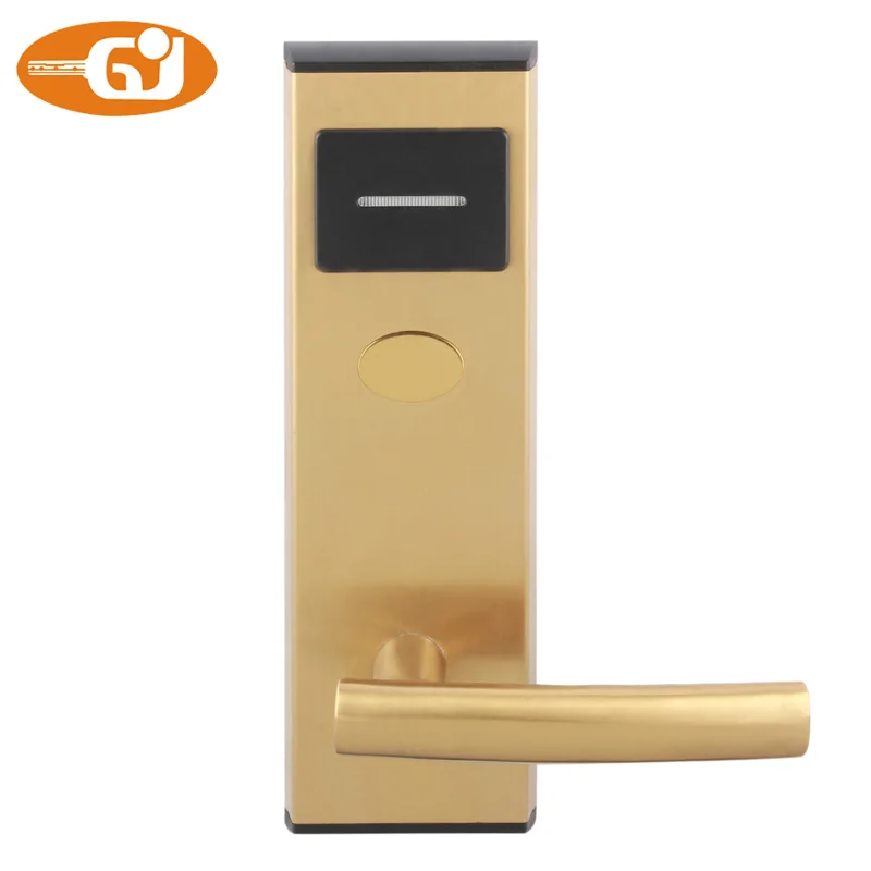 Luxury intelligent RFID key card hotel lockin Locks from Home