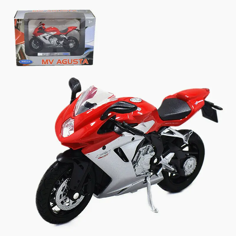 Welly 1:18 MV Agusta F3 800 мотоцикл велосипед Модель игрушки Новый в коробке |