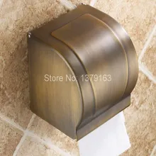 Настенные античная латунь Ванная комната туалет Бумага ткани держатель рулона/Ванная комната аксессуар aba303
