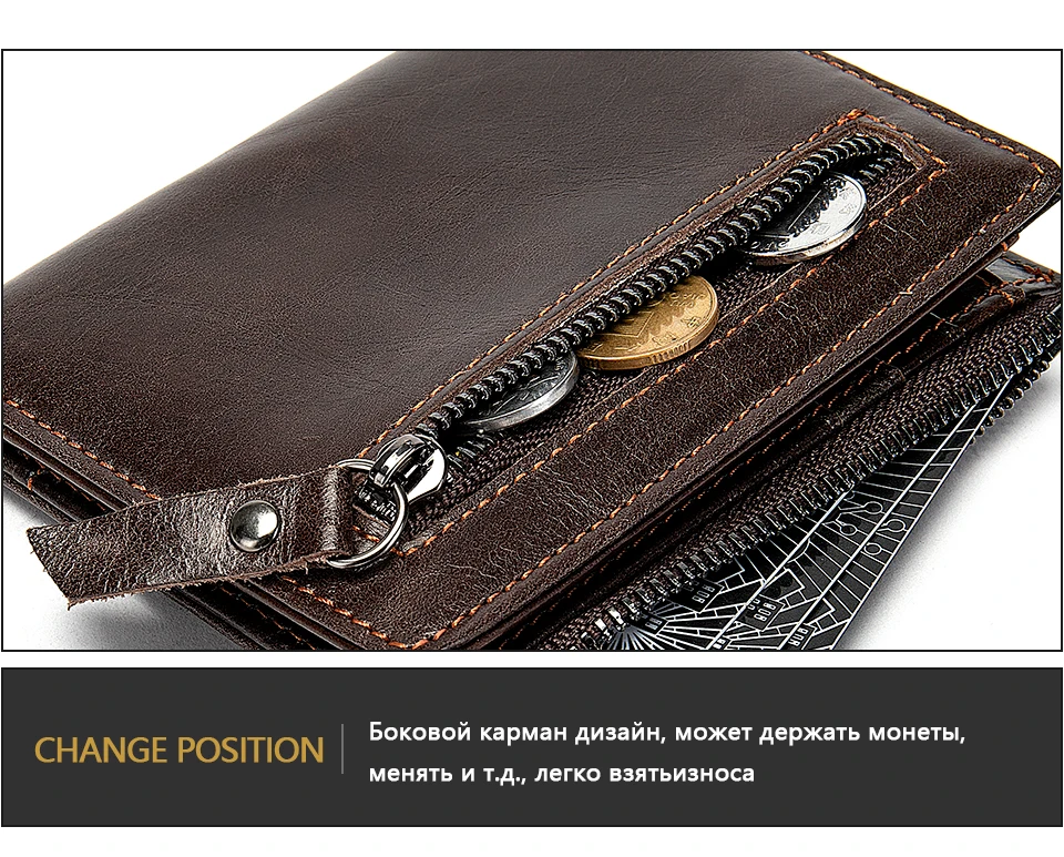 genuíno bolsa para homens finos carteiras de