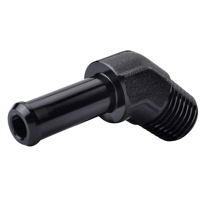 Шлангы для сосков evil energy 1/4 &quotNPT Male to 3/8&quot шлангы переходник на 45 градусов черный