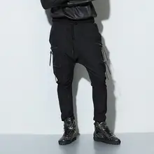 M-XL Горячая весна/осень мужской новая мода Cultivate One's Morality Гарун брюки для девочек боковая молния сумка повседневные штаны