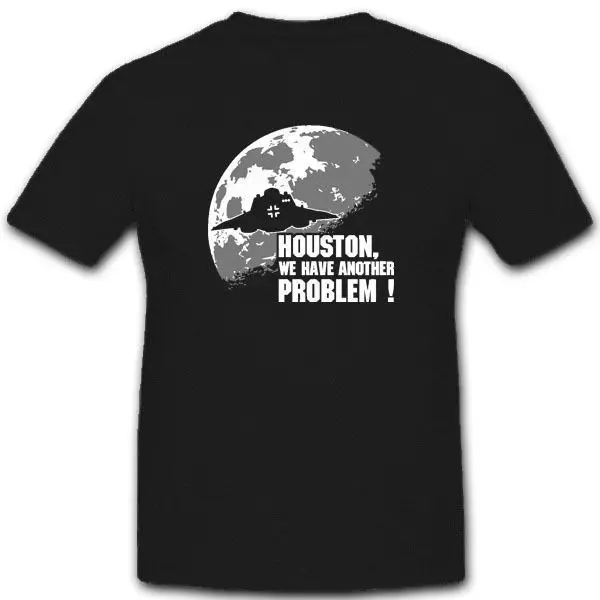 Houston We Have A Problem Haunebu Another UFO - T Shirt | Мужская одежда