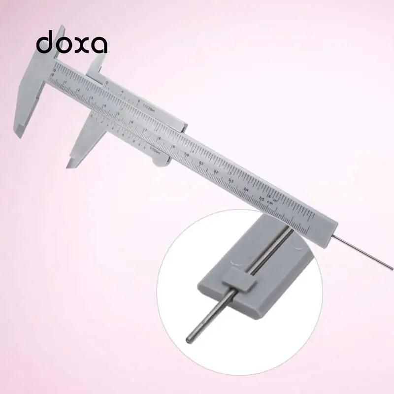 

Portable 150MM Plastic Eyebrow Measuring Vernier Caliper Tattoo Microblading Caliper Ruler Permanent Makeup Measurement Tools