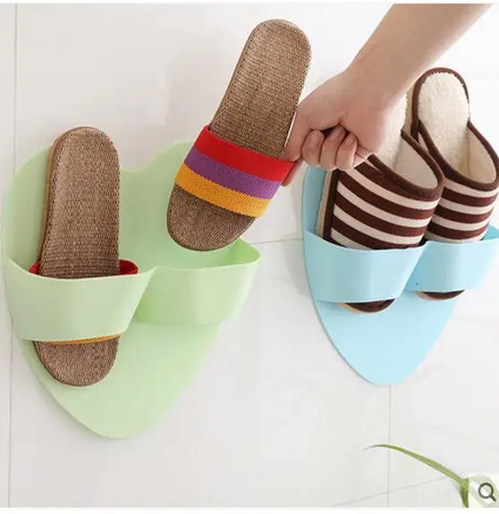 wall shoe hanger hanging shoes rack hanging simple wall mounted shoe hangerin Shoe Racks