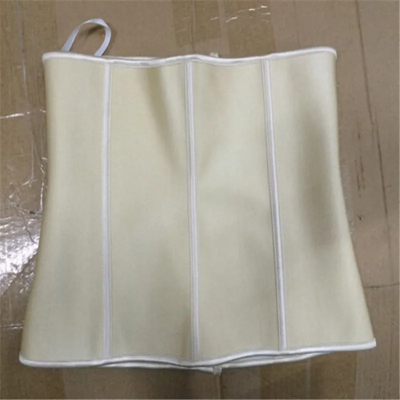 8112-9 steel bone nude corset back 