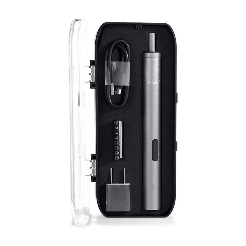 

Portable Electric Screwdriver Rechargeable Lithium Battery Cordless Multi-function Mini Screwdriver Set Phone Laptop Repair Tool