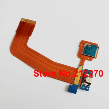 

50pcs/lot USB Charger Charging Connector Dock Port Flex Cable With Micro SD Card Tray For Samsung Galaxy S 10.5 T800 T801 T805