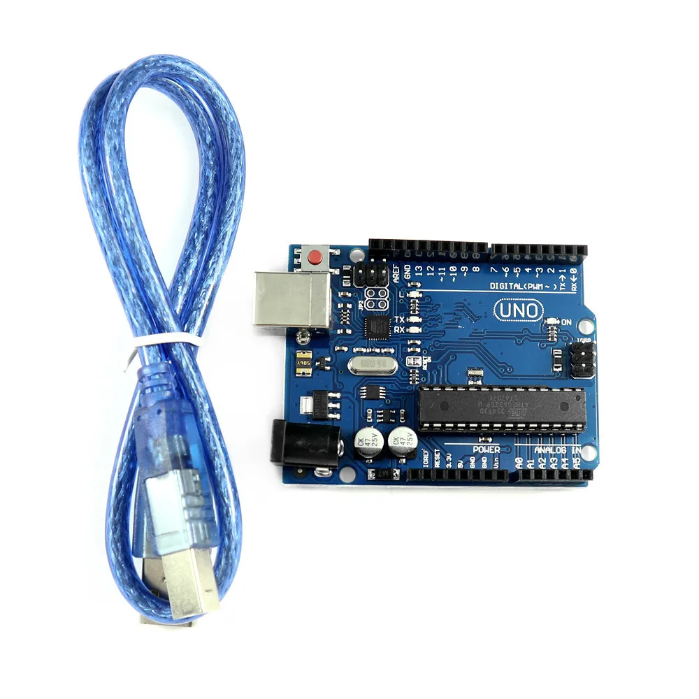 

1pcs KJ312 UNO R3 MEGA328P DIP ATMEGA16U2 + USB CABLE for Arduino Compatible