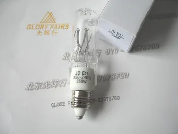 

JD E11 220V 230V 240V 250W halogen lamp,screw-mount tungsten bulb,photo stage optical lighting,220-240V projection light