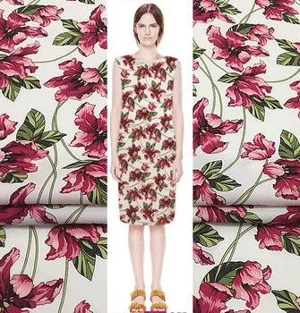 

Fresh and beautiful 100 % silk double Joe fabric mulberry silk texture double Joe fabric dress scarf