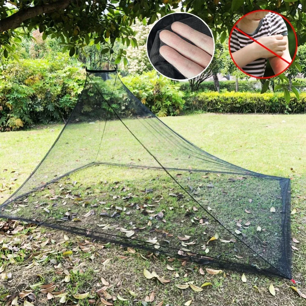 

Mosquito Net Pyramide Outdoor Fishing Hiking Inner Tent Summer Mesh Insect Reject Portable Vents Camping Backpacking For Adults