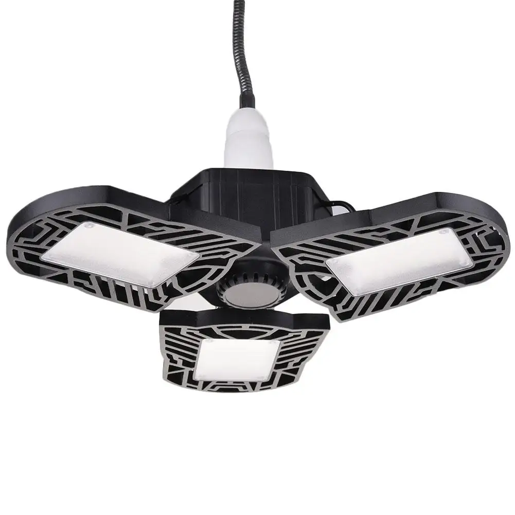 

60W E27/E26 general Deformable lamp Garage Light IP65 LED Corn Radar Warehouse Industrial Lamp Home Lighting High Intensity