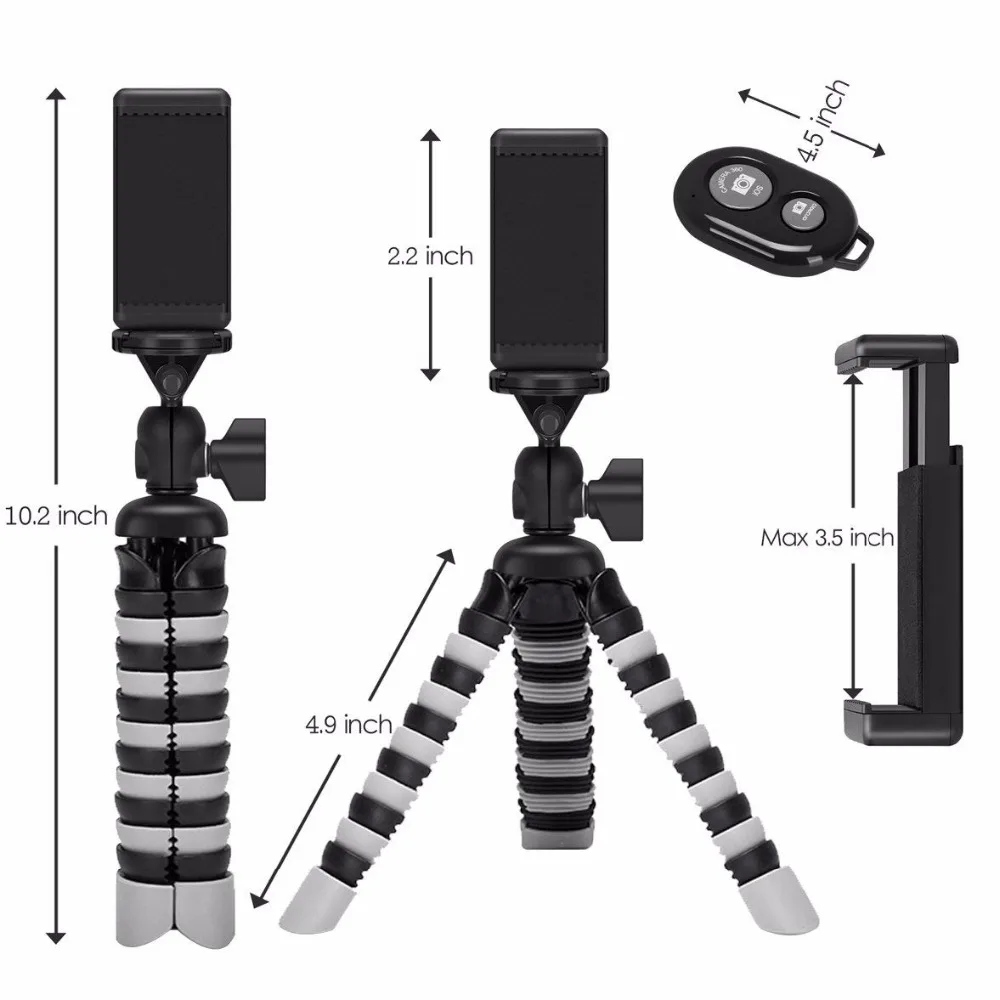 Легкий мини штатив Duszake для телефона Трипод камеры Gorillapod смартфона гибкий