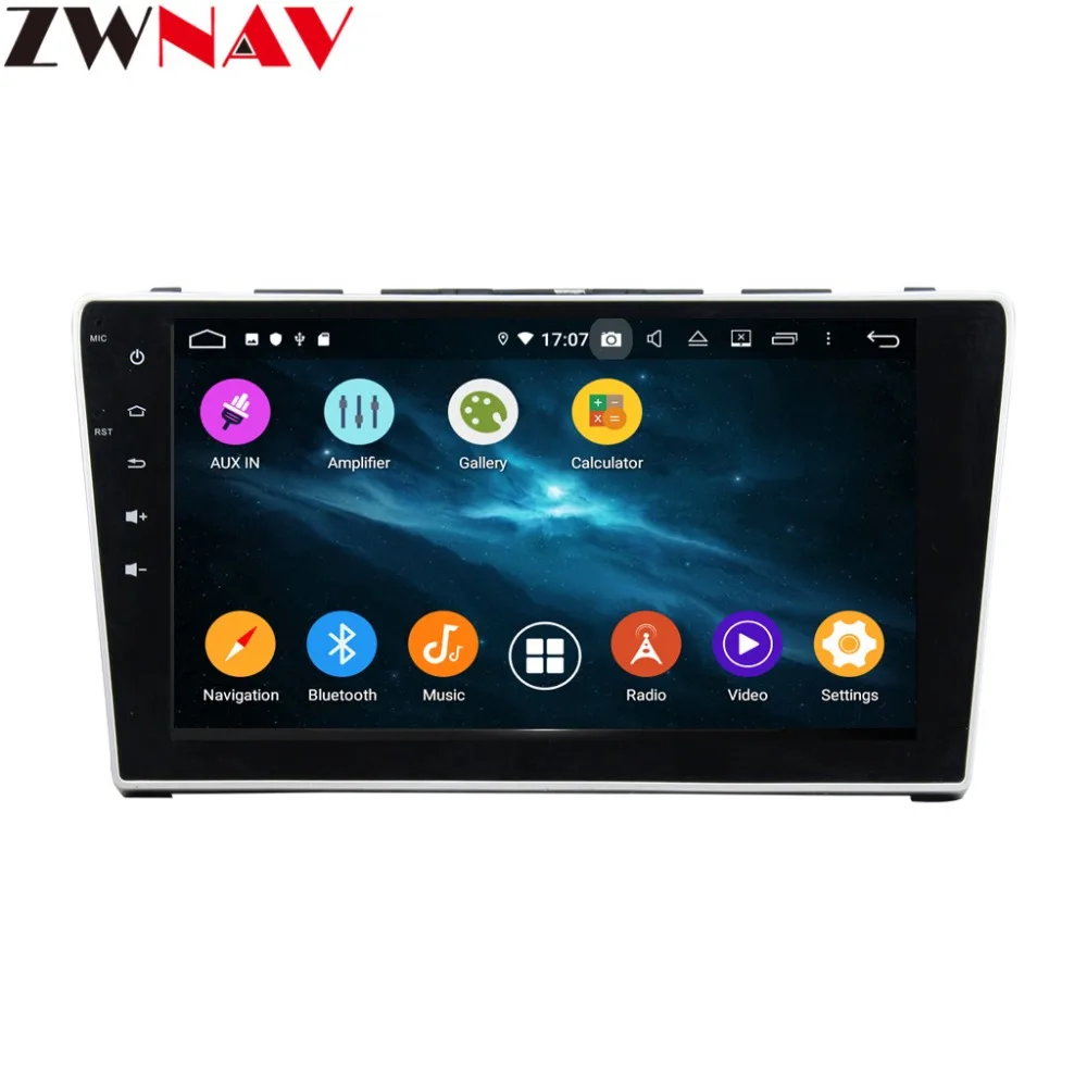 Excellent 10.1" Android 9 4+64G DSP Car DVD Player GPS Navigation For HONDA CRV 2007-2011 Head Unit Multimedia Mlayer Mape Recorder 2