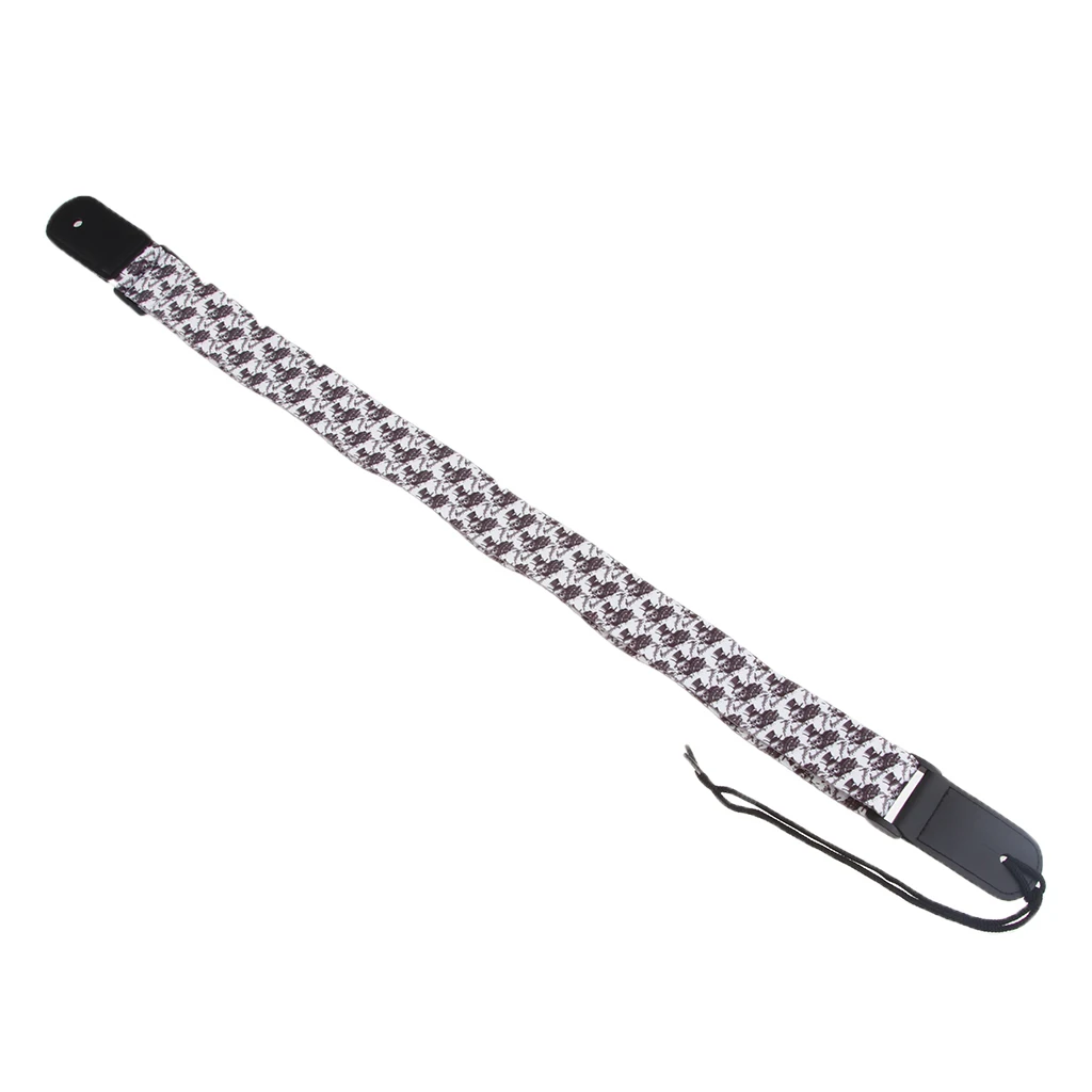 Tooyful Durable Cool Printing Pattern T/C Ukulele Shoulder Strap 4 String Guitar Belt Musical Instrument Accessory