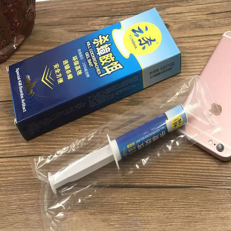 Strong attraction Cockroach Medicine Gel 10g Bait Trap Nontoxic Effects Insecticide Spraying  Friendly Cockroach Pest Control 