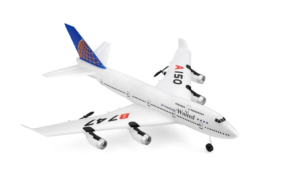 WLtoys XK A150 YW Boeing B747 510mm размах крыльев 2,4 ГГц 3CH EPP RC самолет с неподвижным крылом RTF весы авиамоделирования, игрушки на открытом воздухе для мальчиков и девочек