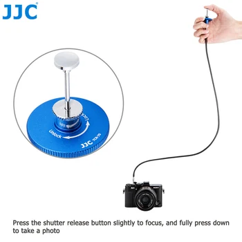 

JJC Shutter Release Cable Remote Control Cord with Bulb-Lock for Fuji XT3 XT4 XT30 XPRO3 X100V XT20 XPRO2 X100F XT10 X100T XE3