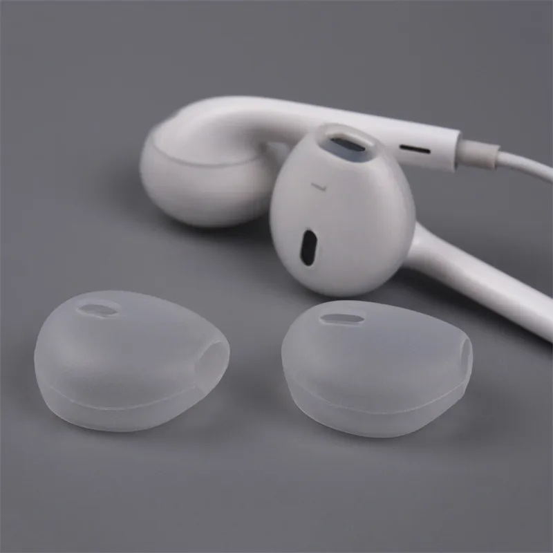

2pcs/lot Silicone Earbuds Earphone Case Cover for Iphone X XR Earpods Airpods Air Pods Headphone Eartip Ear Cap Tips Earcap Case