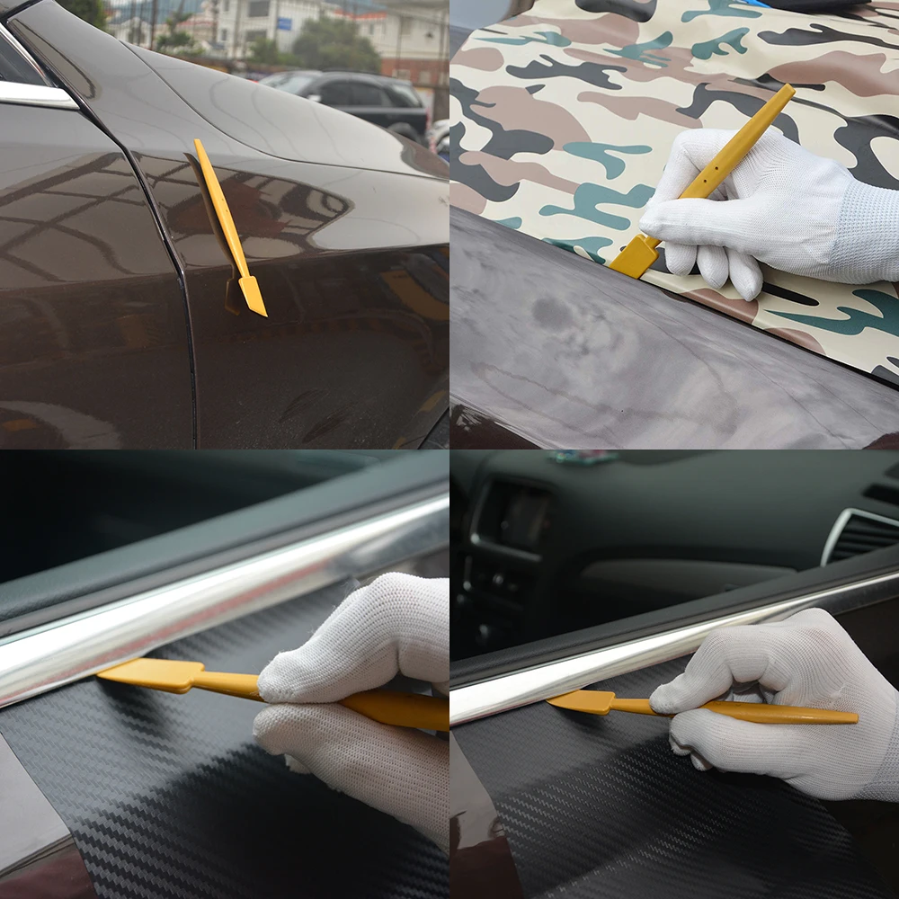 EHDIS Carbon Fiber Vinyl Car Wrap Magnetic Go Corner Squeegee Cutting Knife Set Auto Film Sticker Wrapping Tools Car Accessories EHDIS Carbon Fiber Vinyl Car Wrap Magnetic Go Corner Squeegee Cutting Knife Set Auto Film Sticker Wrapping Tools Car Accessories