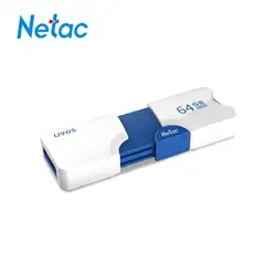 Новый 2019 Netac USB флеш-накопитель 64 ГБ Флешка personalizado USB 2,0 карта памяти OTG DJ оптовая продажа диск на cle usb флэш-карта в виде ключа