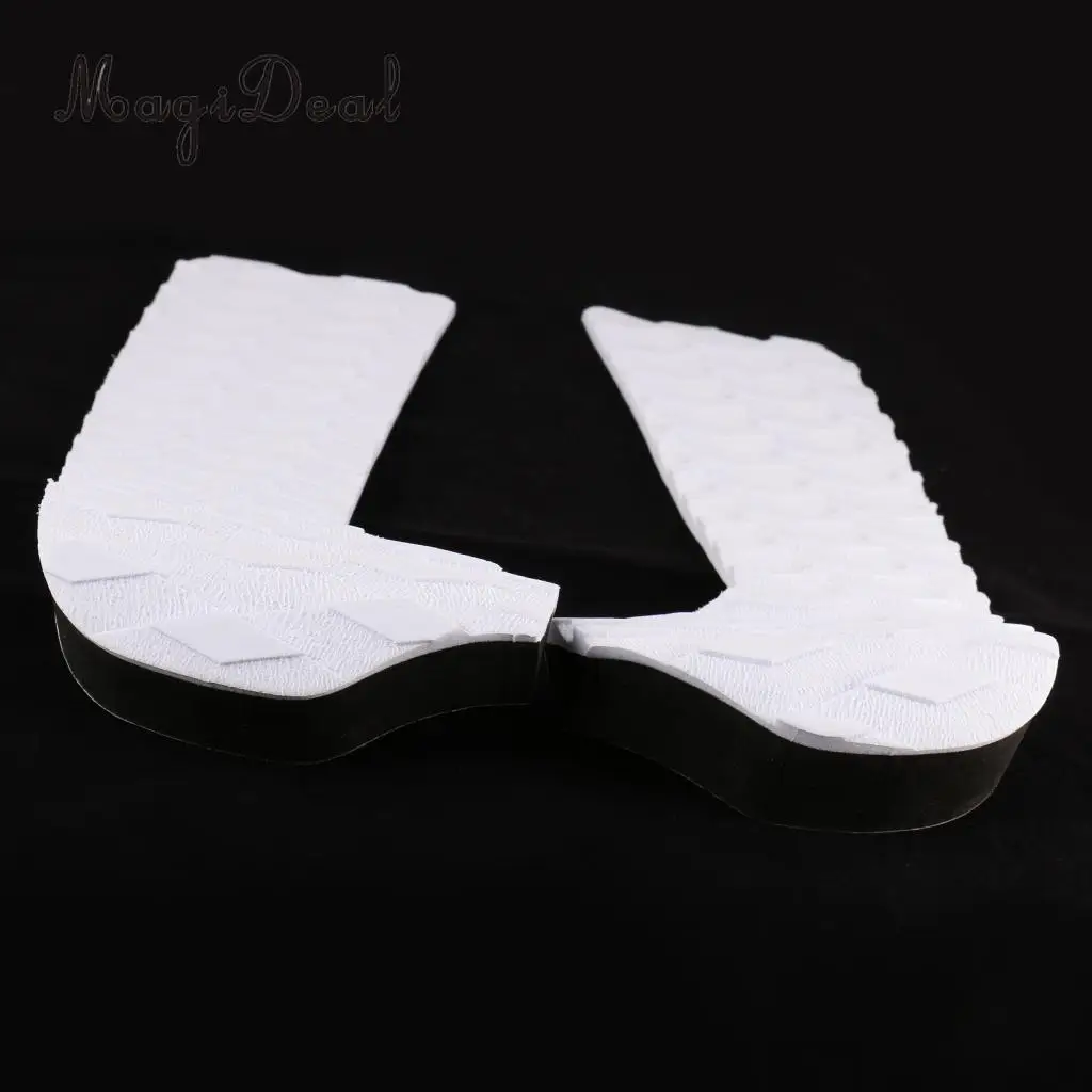 MagiDeal Professional 1 Set of 3Pcs Anti-Slip EVA Foam Surfboard Traction Tail Pads Surfing Surf Deck Grips Shortboard Accessory