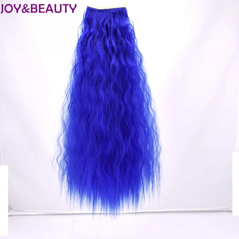 JOY&BEAUTY 60cm long Kinky Curly Hair Pony Tail Hairpieces Drawstring Ponytails Synthetic Hair Extension Hair Pieces Peruca