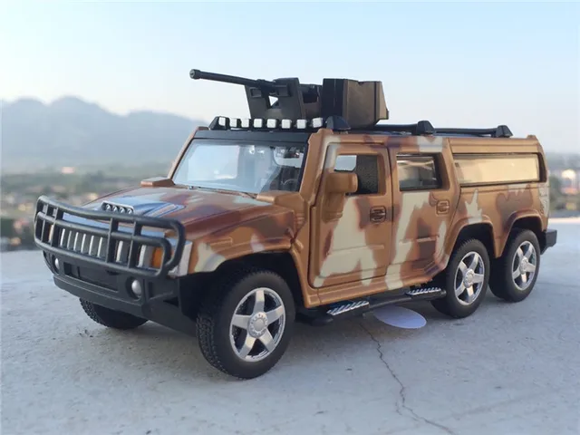 Tinggi Simulasi 1 32 Paduan Tarik Kembali Mobil Enam Putaran Diperpanjang Hummer Militer Kendaraan Lapis Baja Toys Gratis Pengiriman Pull Back Car Vehicles Toypull Back Aliexpress