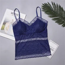 2019 Women's Soft Tank Top Bra Fashion Lace Tube Top Woman Sexy Cropped Top 2019 Women's Soft Tank Top Bra Fashion Lace Tube Top Woman Sexy Cropped Top
