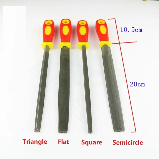 

Bigger Size Locksmith special hex file T file for key Tooth Triangle Flat Square Semicircle key cutter locksmith equipment