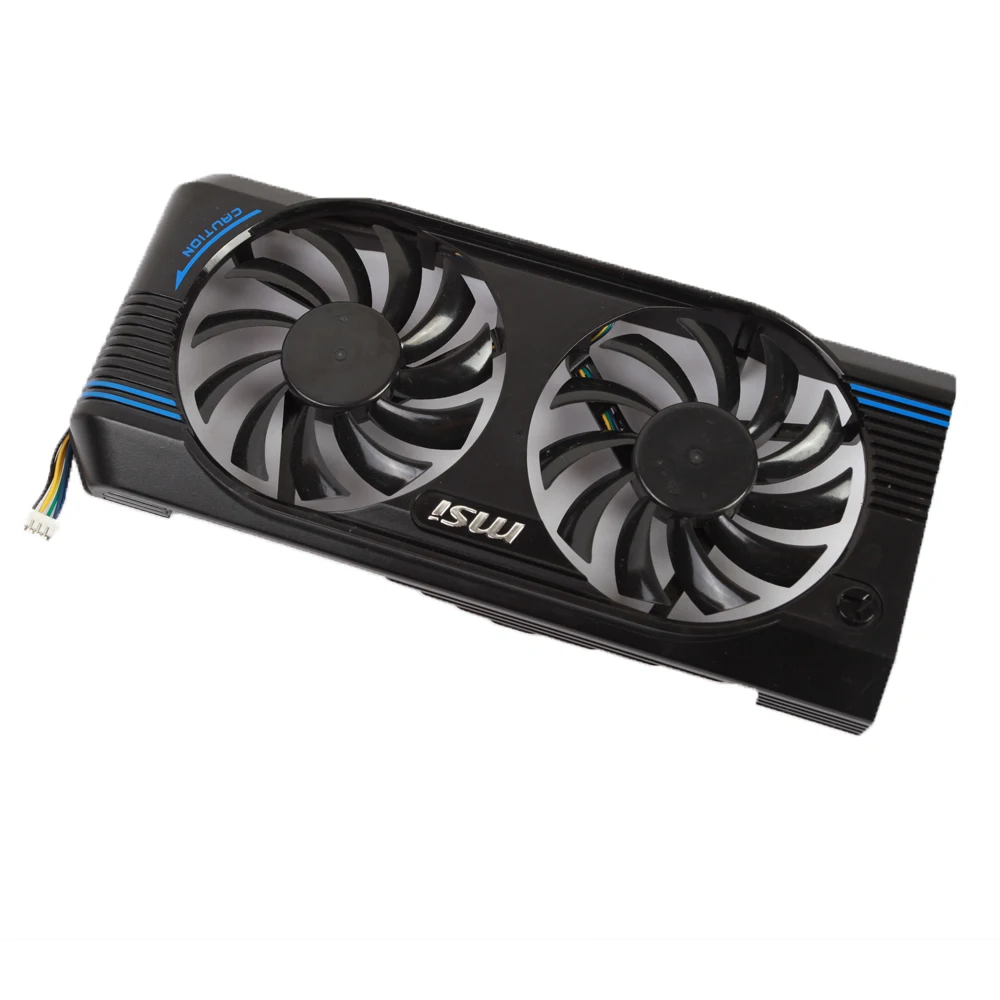 Видеокарта MSI N460GTX N560GTX V5 вентилятор охлаждения PLD08010S12HH DC 12V 0.35A 4 контактный