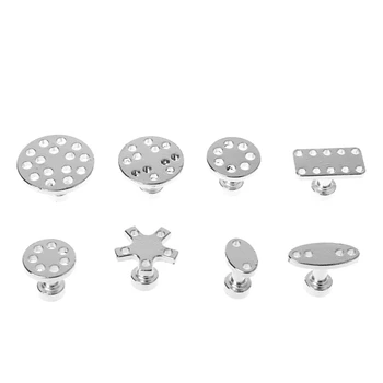 

8Pcs Car Auto Alloy Pdr Puller Tabs Body Paintless Dent Repair Removal Tool Durable Design Quick And Easy Car Repair Tool