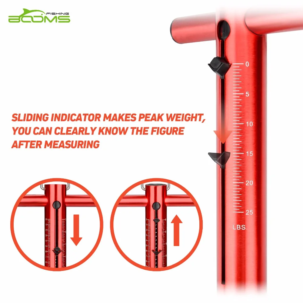 Бум рыболовные TS1 рыбные весы весна Вес рыбы 11-26 кг красный