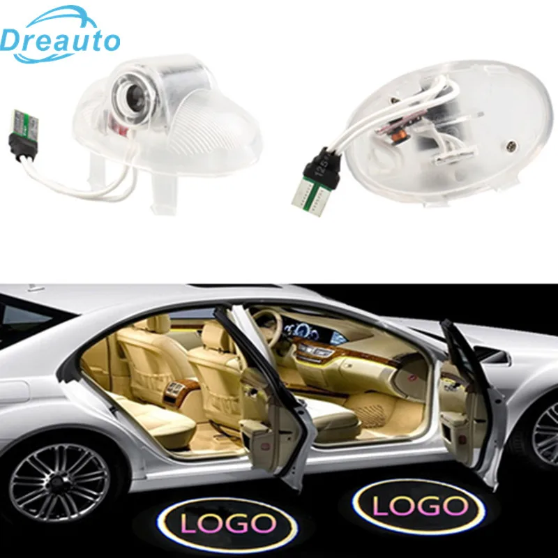 

Dreauto 2X Car 3D LED LOGO Door Step Welcome Light Laser Ghost Shadow Logo Projector Lamp For Mazda 6 8 11-15 RX8 CX-9 RUIYI A8
