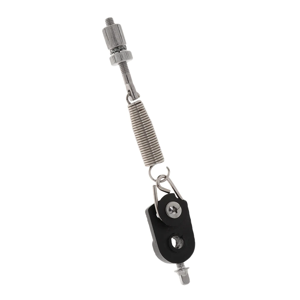Tooyful Practical 2Pcs Drum Kit Foot Pedal D-ring Spring Cam, Tensioner, Springs Percussion Instrument Parts