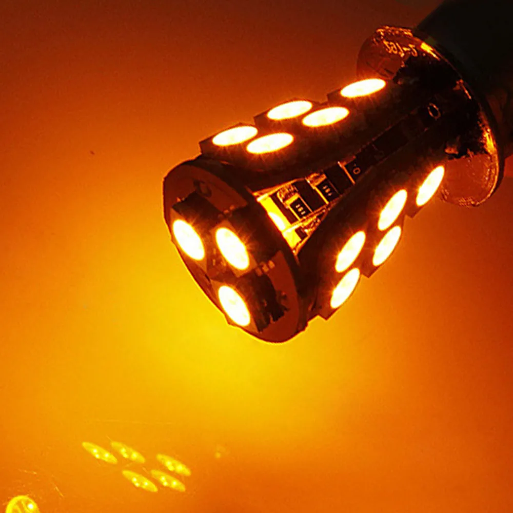 

Auto 1 Light 1156 21 SMD canbus Lens Eyelid LED Light Bulb No error led parking Fog light Auto No Error univera car light jan13