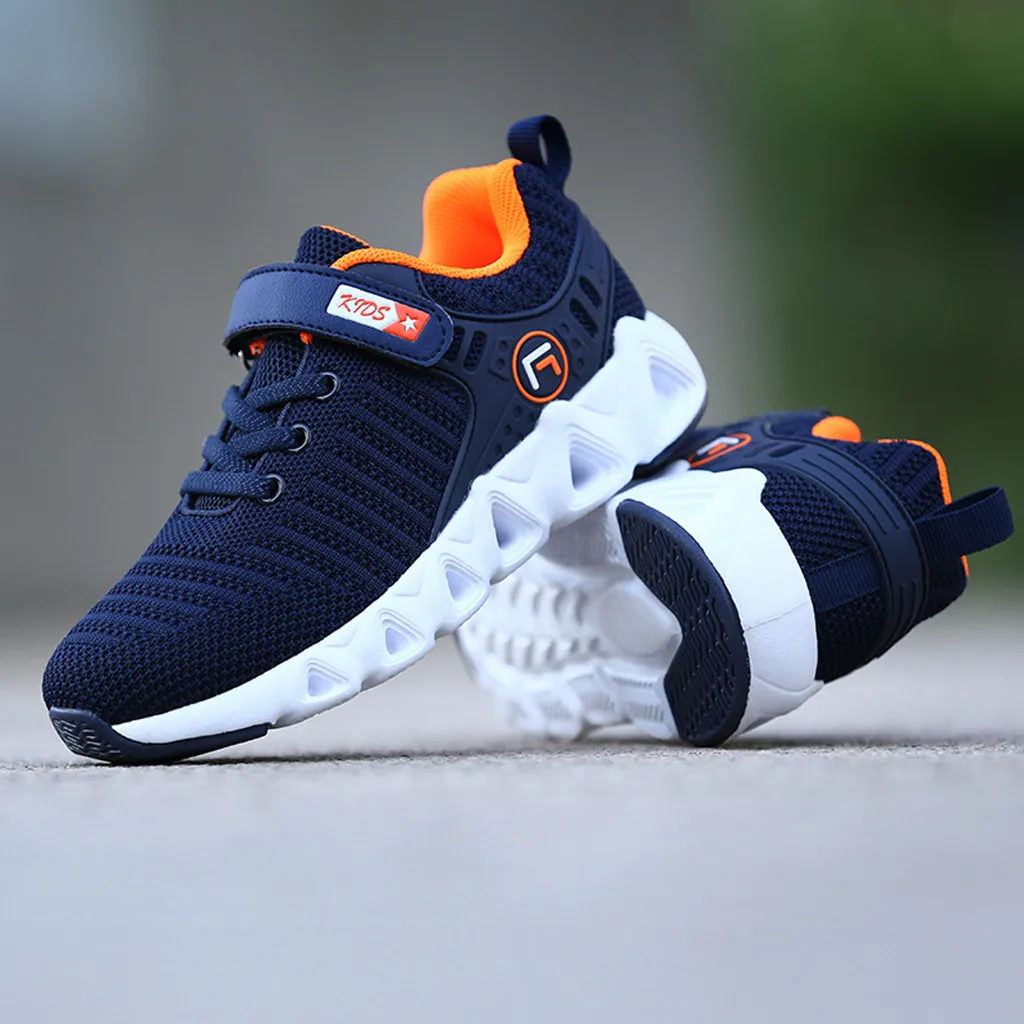 

Children Boys Casual Mesh Breathable Outdoor Kids Sneakers Running Shoes Cocuk Ayakkabi Fashion Kids Boys Shoes Chaussure Enfant