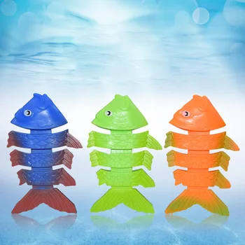 

19/27pcs Diving Ring Stick Fishbone Seaweed Outdoor Sports Toys Diving Pool Toy Set Summer beach children's funny toys