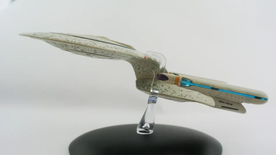 Veículos Miniatura e de Brinquedo star trek uss enterprise eaglemoss Material : Plástico