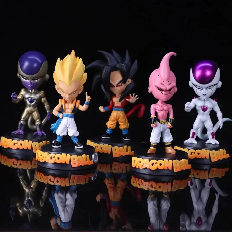

15CM Dragon Ball Z Vegeta Trunks Son Goku Gohan Cell Frieza PVC Action Figures DRAMATIC SHOWCASE Model Toy Doll Figuras