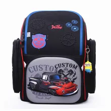 Jungen cartoon 3d racing autos schultaschen delune marke kids satchel wasserdichte orthopädische schule rucksäcke mochila infantil