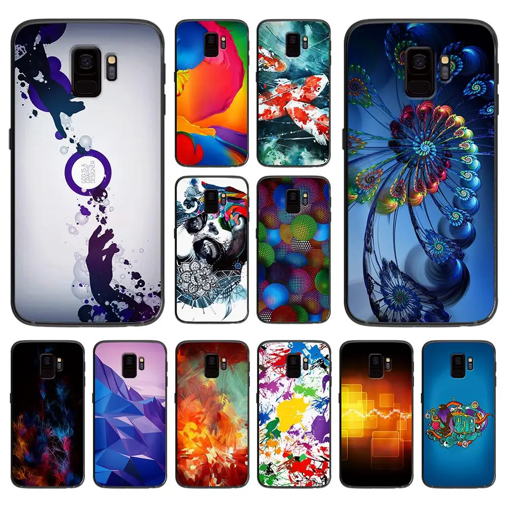 Красивый мягкий чехол для телефона Samsung Galaxy S6 S7 S8 S9 S10e Plus Note 8 9 | Мобильные телефоны
