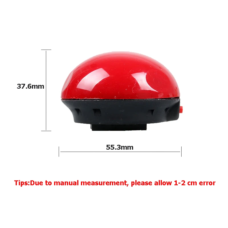 Bicycle Bell Bike Horns Electric Handlebar Mushroom Safety Bicycle Ring Horns Lever Black Battery Bell Cycling Horn LT0087 (11)
