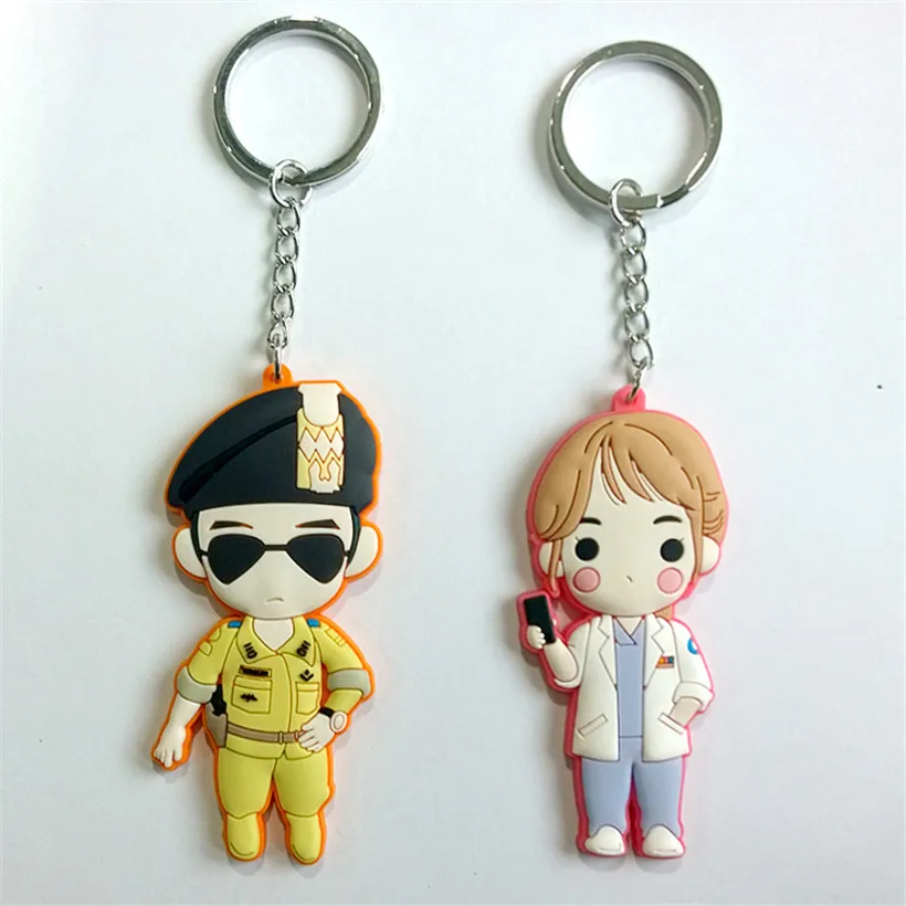Buy Key accessories couple keychain pvc korean sun anime keychain wholesale
