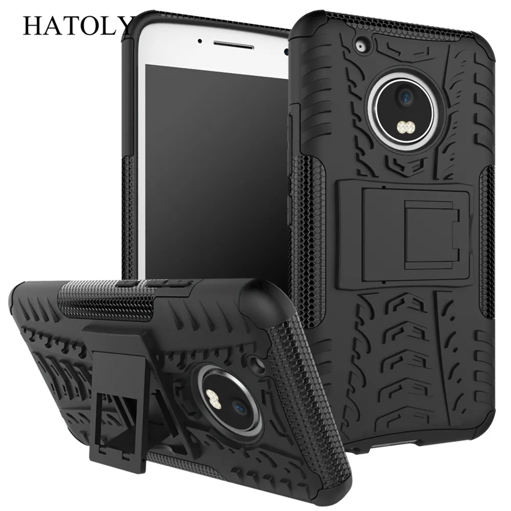 Чехол HATOLY для Motorola Moto G5 Plus силиконовый ударопрочный жесткий пластиковый чехол с